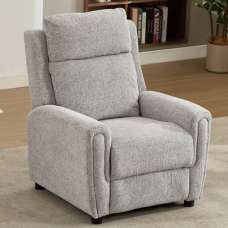Medinah Fabric 1 Seater Sofa - Ash - UK