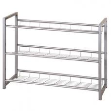 Jette 3 Tier Metal Shoe Rack - UK
