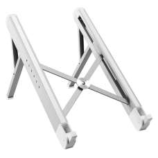 Midvale Portable Aluminium Laptop Stand - Silver - UK
