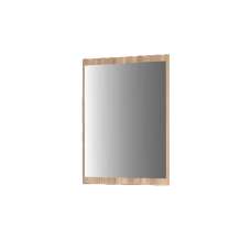 Muncie Bedroom Wall Mirror In Oak Wooden Frame - UK