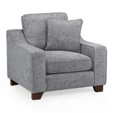 Nepean Fabric 1 Seater Sofa In Slate - UK
