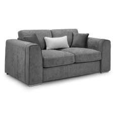Newnan Fabric 2 Seater Sofa In Grey - UK