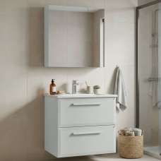 Nuvola Wooden Bathroom Furniture Set in Cashmere - UK