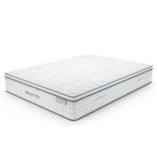Oakley Fabric King Size Mattress In White - UK