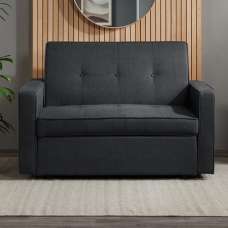 Orlando Fabric Sofa Bed In Grey - UK