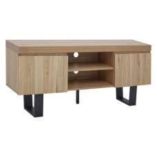 Otell Wooden TV Stand With U-Shaped base In Natural - UK