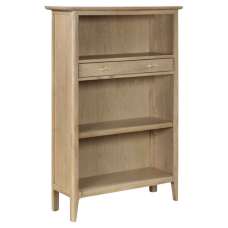 Petaluma Wooden Bookcase With 3 Shelves - Oak - UK