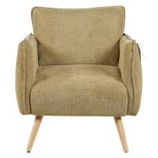 Picton Fabric 1 Seater Sofa - Olive Green - UK