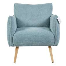 Picton Fabric 1 Seater Sofa - Teal - UK