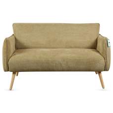 Picton Fabric 2 Seater Sofa - Olive Green - UK