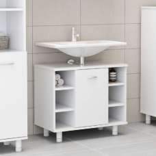 Putnam Wooden Vanity Unit With 1 Door In White - UK