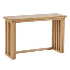 Radstock Wooden Foldaway Dining Table In Oak - UK