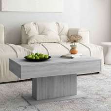 Ramona Wooden Coffee Table - Grey Sonoma - UK