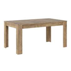 Rapilla Wooden Exdending Dining Table In Chestnut - UK