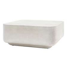 Redding Wooden Coffee Table In Concrete Effect - UK