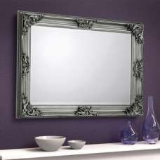 Raheema Wall Bedroom Mirror In Pewter - UK