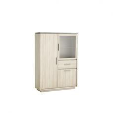 Fino Gloss White Tall 4 Door Display Cabinet 18418