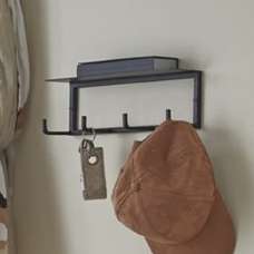 Sandy Steel Coat Rack With 3 Hooks In Black - UK