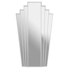 Sanford Art Deco Wall Mirror With Art Deco Inspired Frame - UK