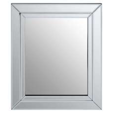 Sanford Small Square Bevelled Wall Mirror - UK