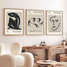 Satori Wooden 20x30cm Berggruen Art of Frame Set of 3 in Multicolour - UK