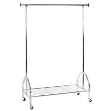 Selbyville Tubular Steel Coat Stand In Chrome - UK
