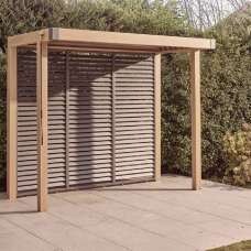 Selma Aluminium Garden BBQ Gazebo In Natural - UK