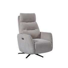Seneca Fabric Recliner Chair In Natural - UK
