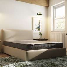 Sewell Fabric Pocket Sprung Double Mattress In White - UK