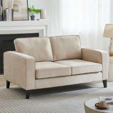 Soho Fabric 2 Seater Sofa In Stone - UK