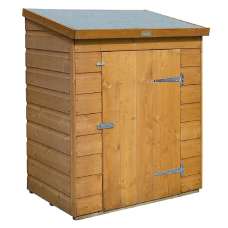 Swanton Wooden Garden Patio Store In Honey Brown - UK