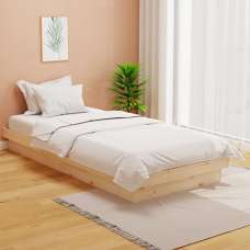 Tassilo Solid Pinewood Single Bed In Natural - UK