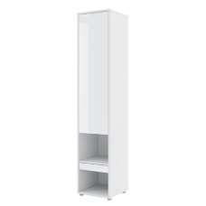 Teaneck High Gloss Storage Cabinet With 1 Door In White - UK