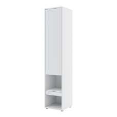 Teaneck Wooden Storage Cabinet With 1 Door In Matt White - UK
