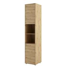 Teaneck Wooden Storage Cabinet With 2 Doors In Artisan Oak - UK