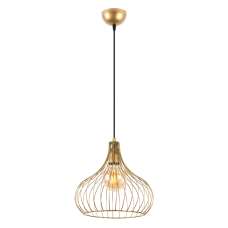 Teldamla Metal Ceiling Pendant Light in Gold - UK