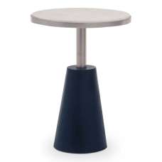 Telluride White Marble Top Nesting Side Tables With Metal Base - UK