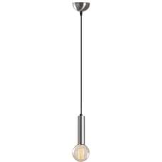 Tempo Metal Ceiling Pendant Light in Silver - UK