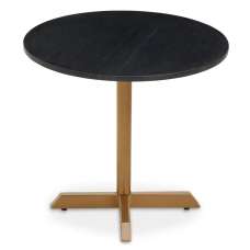 Valrico Black Marble Top Coffee Table With Gold Legs - UK