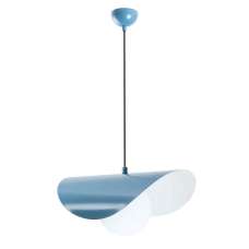 Vatoz Metal Ceiling Pendant Light in Light Blue - UK