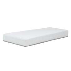 Vega Fabric Single Mattress In White - UK