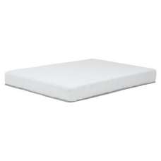 Vega Fabric Memory Cool Rolled Small Double Mattress In White - UK