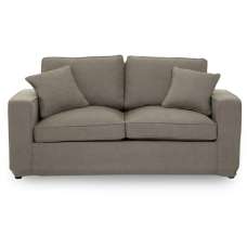 Villanova Fabric Upholstered 2 Seater Sofa In Grey - UK