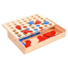 Villanova Wooden Row Game In Natural - UK