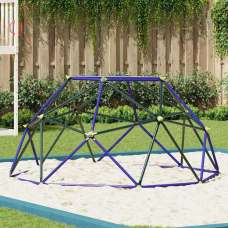 Viroqua 8ft Steel Kids Climbing Dome In Blue - UK