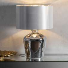 Waldorf Table Lamp In Chrome - UK