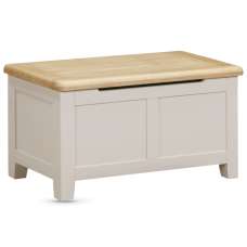 Waldorf Wooden Blanket Box - Oyster Grey - UK
