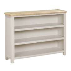 Waldorf Wooden Bookcase With 3 Shelves In Oak And White - UK