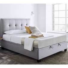Walker Fabric Ottoman Storage Super King Size Bed In Grey - UK