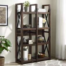 Welwyn Wooden Bookcase In Espresso - UK